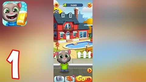 Talking Tom Gold Run - Gameplay Walkthrough Part 1 (iOs, Android)