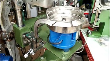 Vibratory Bowl Feeder Automatic  Riveting Machine