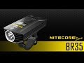 NITECORE BR35 1800 Lumen Dual Beam Rechargeable Bike Headlight w/ Remote Switch & Quick Mount