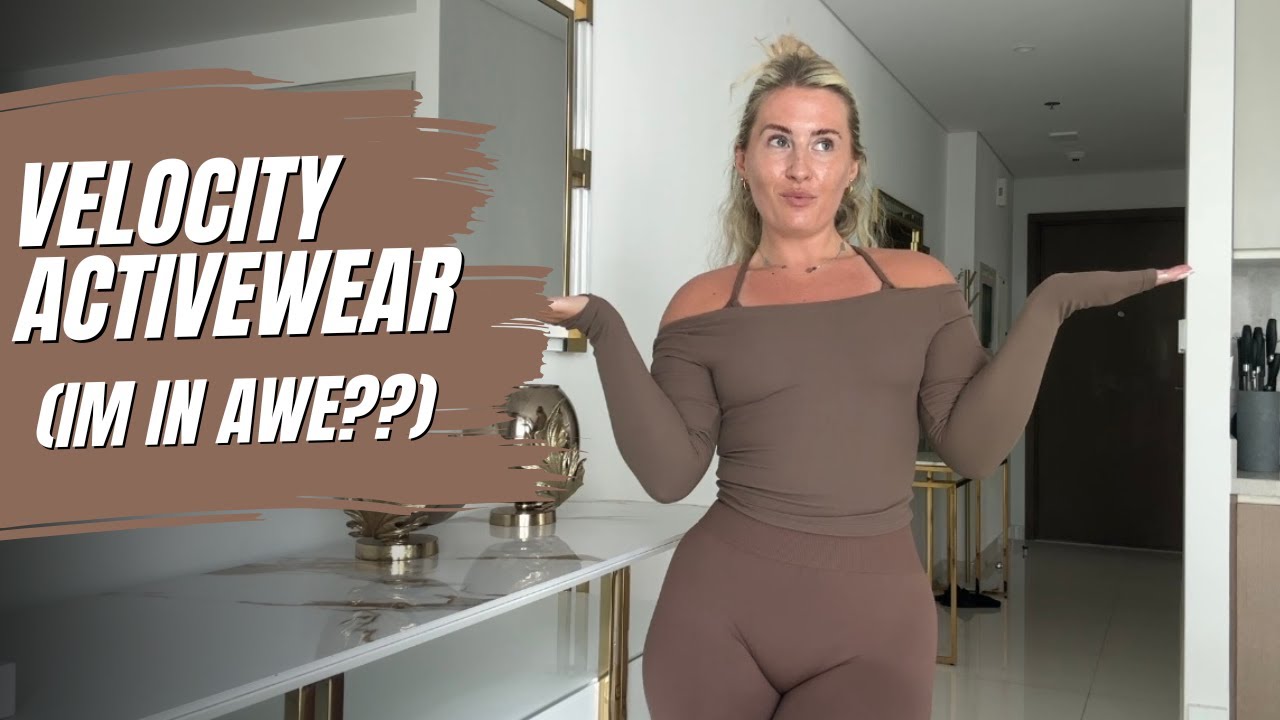 VELOCITY ACTIVEWEAR FIRST REACTION AND TRY ON HAUL | THIS MAY BE THE BEST YET??