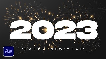 3 New Years Motion Graphics for 2023 in After Effects