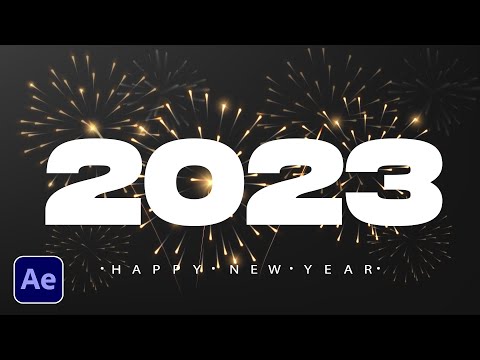 3 New Years Motion Graphics for 2023 in After Effects