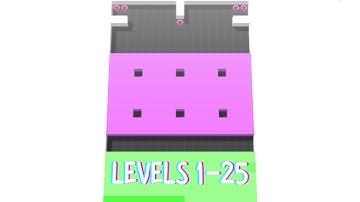 Color Fill 3D - YouTube Playables Gameplay [PC] No Commentary Gaming (Levels 1-25)