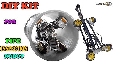 DIY KIT FOR PIPE INSPECTION ROBOT || MECHANICAL MAJOR PROJECT ||  PROJECT SOLUTION
