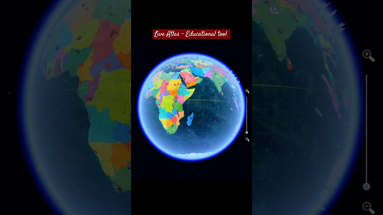 Live Atlas 3D - Geography 