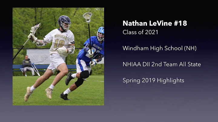 Nathan LeVine (class of 2021) - Spring 2019 Highli...