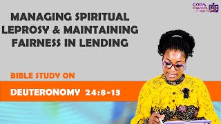 Remember MIRIAM’s SIN & Protect YOURSELF from SPIRITUAL LEPROSY. BE FAIR in LENDING | Deuteronomy 24