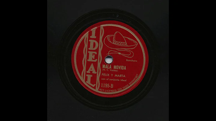 Felix Y Marta - Mala Movida - Ideal 1195-B