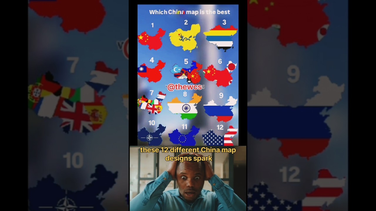 🔥 Which China Map Is the Best? 🌏 #1 Will Shock You #country #china #mapping #map