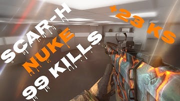 [Bullet Force] Scar-H Nuke+23KS & 99Kills