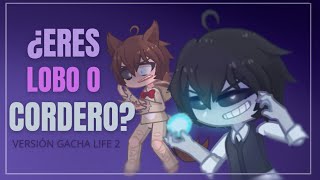 ¿Eres Lobo o Cordero? de FNAFHS versión GACHA LIFE 2 // #fnafhs #fhs #gacha #gachalife2 #glmv