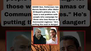 Fetterman Rules Out Backing El-Sayed After Michigan Primary Win