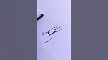 #Trinadh #make a signature #draw a signature #signature scan #signature field #shorts #reels #feeds