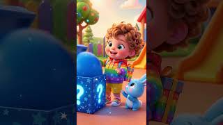 What Color Is Inside the Magic Mystery Box? 🌈 | Learn Colors for Kids | Toddler Learning Fun #shorts