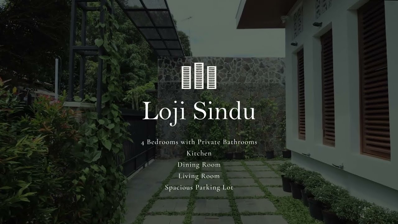 Cinematic Real Estate Video | Airbnb Rental In Yogyakarta | Lumix GH5