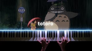 'My Neighbor Totoro' by Joe Hisaishi - The Path Of The Wind (Piano) + sheet music