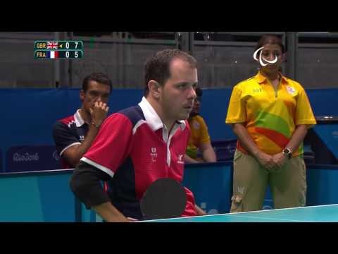 Table Tennis | Men's Singles - Class 1 Quarterfinals 1 | Rio 2016 Paralympic Games
