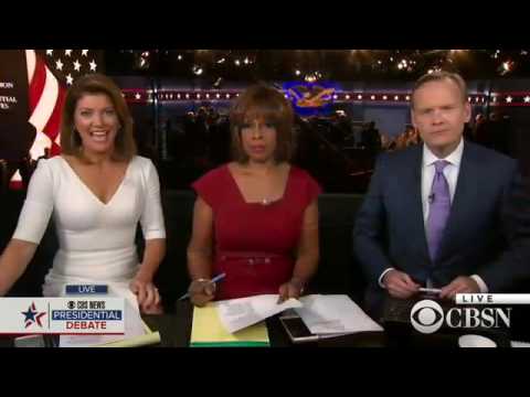 CBS Evening News Presidential Debate #2 Broadcast Open - YouTube