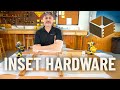How to install inset cabinet hardware  rta cabinet assembly