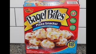 Ore Ida Bagel Bites Pizza Snacks: Three Cheese Review by Lunchtime Review 1,634 views 11 days ago 8 minutes, 9 seconds