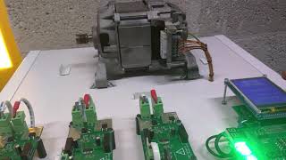 Touch Screen Motor control using Spartan 6 FPGA