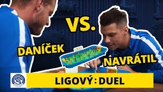 O2 TV Duel: Vlastimil Daníček a Jan Navrátil hrají stolní fotbálek