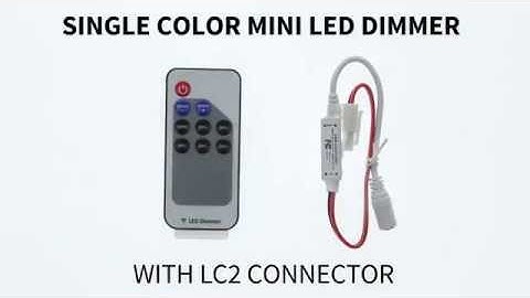 Single Color Mini LED Dimmer