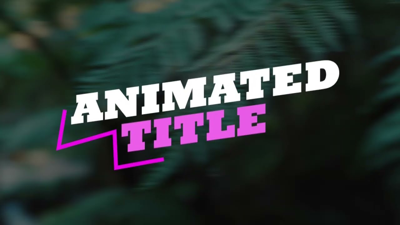 custom text animatione