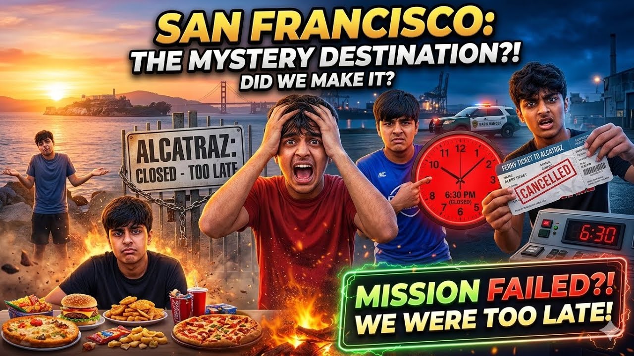 We Couldn’t Beat Time… Alcatraz (Jail) in San Francisco 