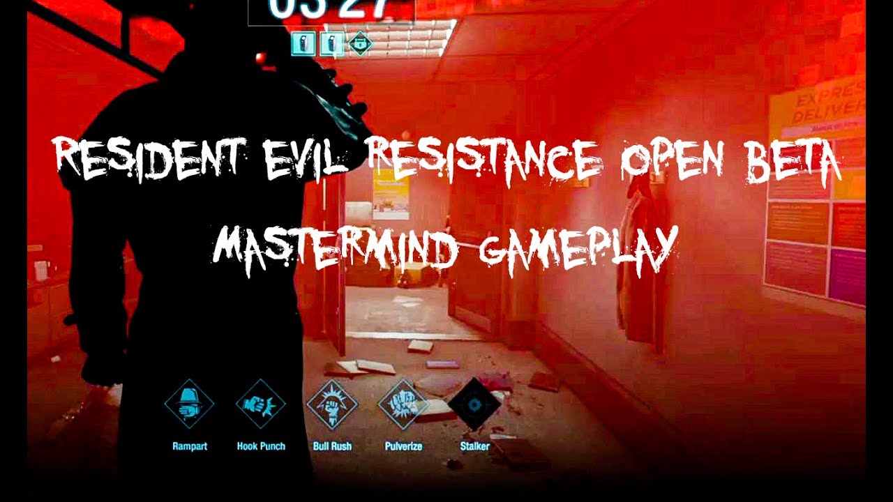 Resident Evil Resistance Open Beta | Mastermind Gameplay Video | PS4 | (2020)