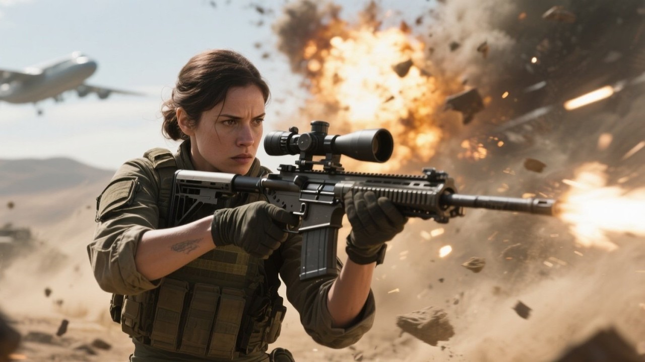 Rangers Said It Couldn’t Be Done — Until She Stepped In With a Barrett and Opened the LZ