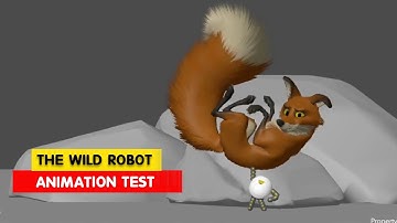 The Wild Robot | Fink Locomotion Animation Test | Animation Breakdowns | 3D Animation Internships