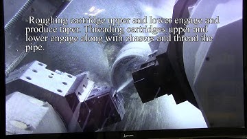 Single-Pass Threading -- Okuma Oil Coupling Production