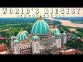 Drone view of worlds biggest ISKCON temple | Mayapur (West Bengal) INDIA