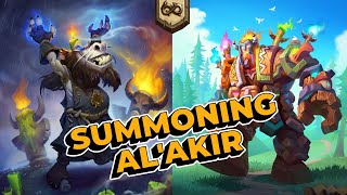 HOW MANY AL'AKIR? Buffed Totem Goliath Helps Windshear Stormcaller Summon Al'Akir In WILD