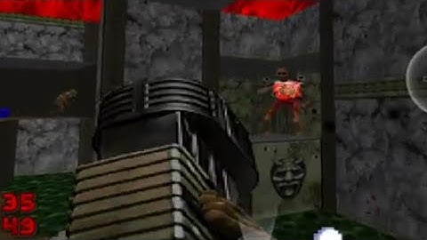 Уровень 22 игры Дум2, карта MAP 22 DOOM2, секреты map22 DOOM 2, прохождение Дума на телефоне Андроид