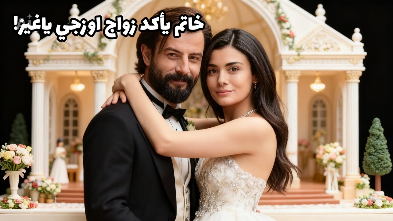 اثارت الممثلة اوزجي ياغير ضجة كبيرة بصور التقطت لها وهي ترتدي خاتم الزواج في فعالية حضرتها 🫣