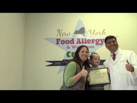 NY Food Allergy & Wellness Center - Peanut OIT Success Story # 2