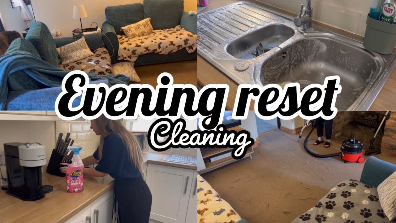 NEW HOME Evening reset | Clean with me | Cottage & Cosy Home - YouTube
