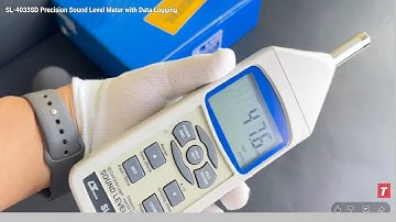 SL-4033SD Precision Sound Level Meter with Data Logging