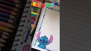 💙Margen de STITCH💙😍🥰💙#margenes #margenesbonitos #márgenesbonitos #apuntesbonitos stitch