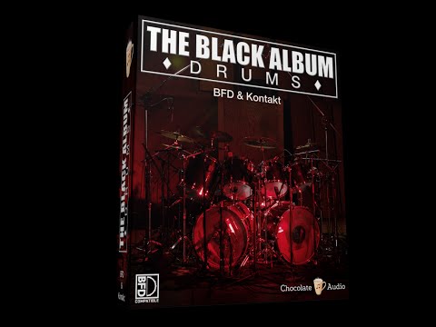 The Black Album Drums sampled instrument (BFD & Kontakt) Teaser