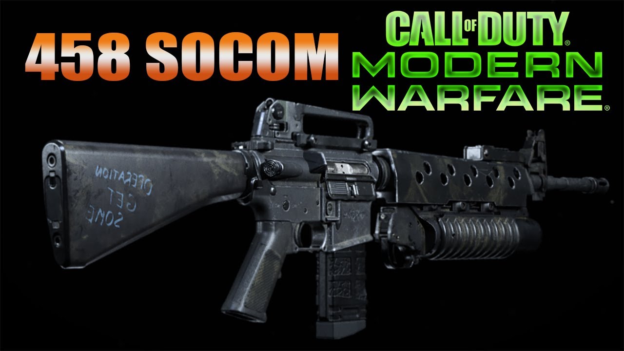 458 Socom Call Of Duty