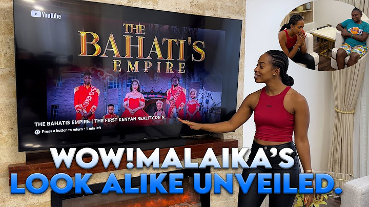 I POSTED MALAIKA ACCIDENTALLY!!! BAHATI BREATHED FIRE ON ME 🤣🤣🤣