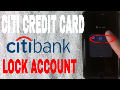 ✅  How To Lock CitiBank Credit Card On Mobile App ?