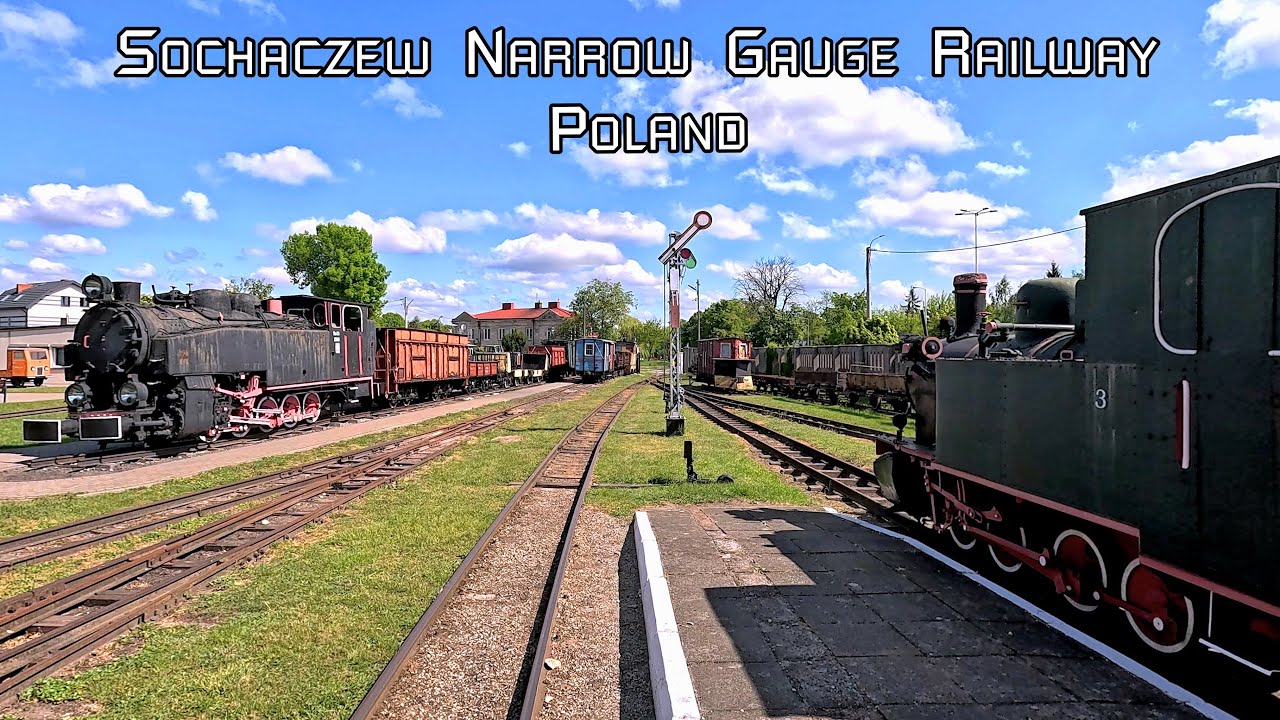 Train Driver's View - The Sochaczew Narrow Gauge Railway Pt 1, Sochaczew Museum to Wilcze Tułowskie