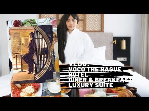 voco the hague a night in a luxury hotel suite diner and breakfast the netherlands the hague