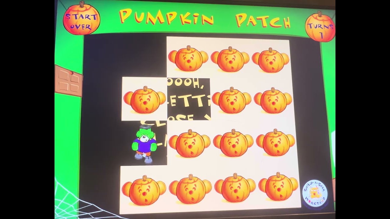 FLASH GAME Build-a-bear Beary Scary Halloween 
