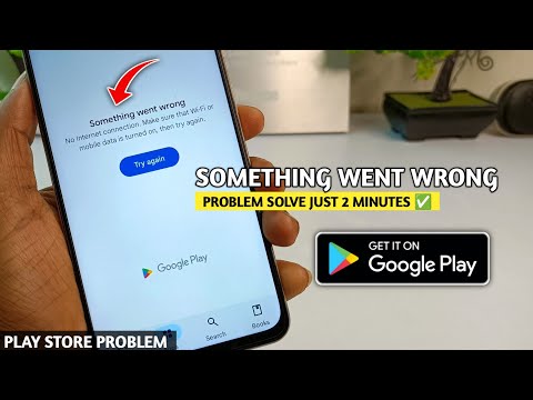 How to fix google play store something went wrong problem - step By step #playstore