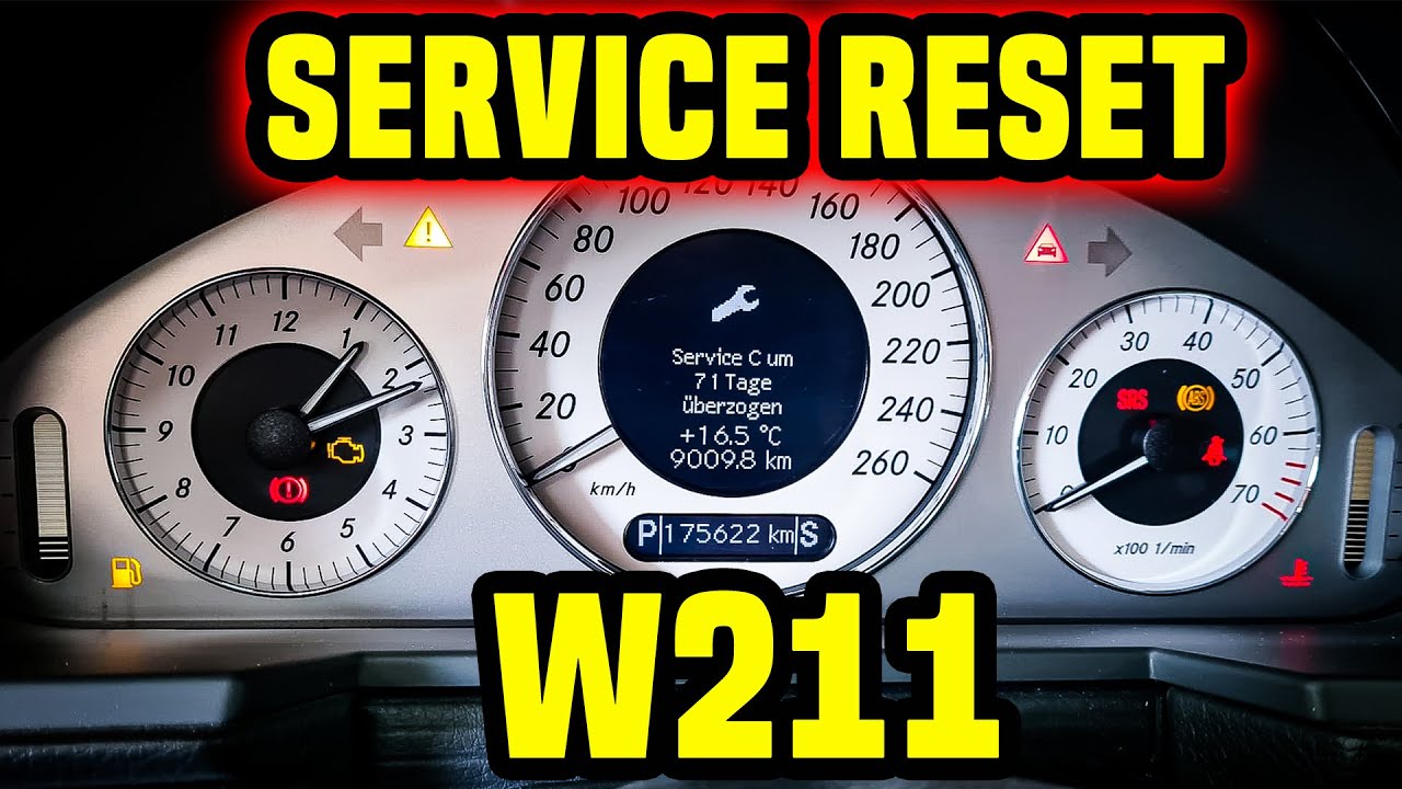W211 Service Zurcksetzen